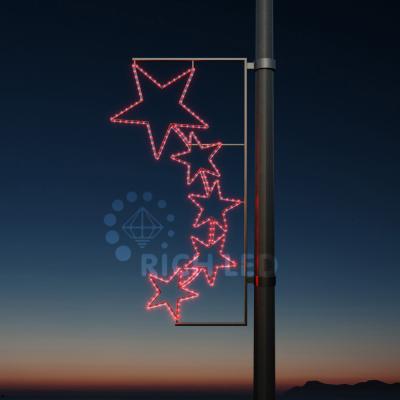 Светодиодная консоль "Звезды 5" Красный