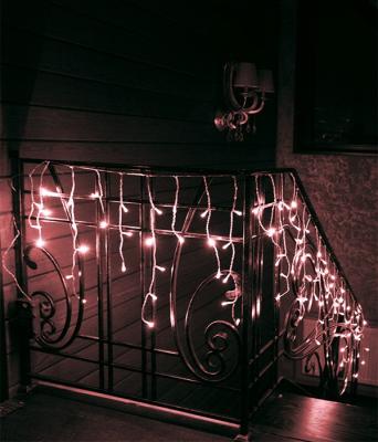 07-001 Бахрома на бат. Laitcom с таймером 3м, 100 LED, IP65, 3 бат."D", 4,5V, прозр.пр., светло роз. 07-001 Бахрома на бат. Laitcom с таймером 3м, 100 LED, IP65, 3 бат."D", 4,5V, прозр.пр., светло роз.