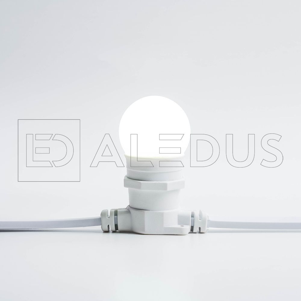 Качественная картинка Белт лайт ALEDUS бухта 50 м, ПВХ, шаг 40 см, Е27