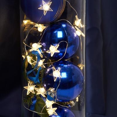 Светодиодная гирлянда линейная Feron Звездочки USB 50LED 2700K, IP 20, 4,5м, CL572