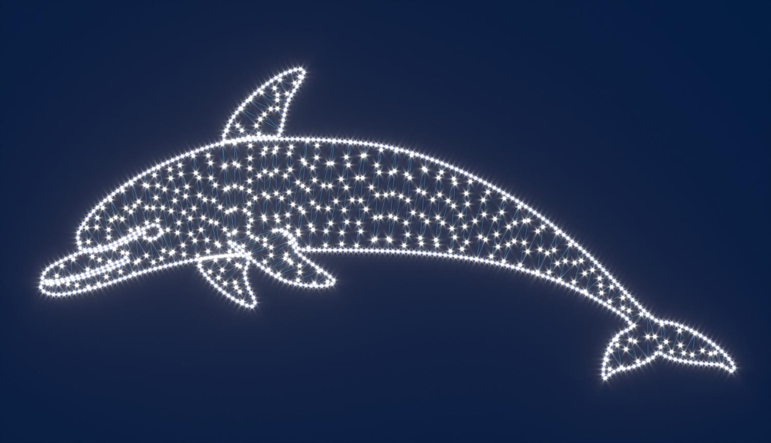 Качественная картинка Светодиодная консоль Дельфин №2 RichLed