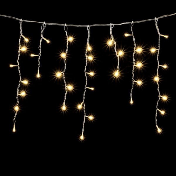 Светодиодная бахрома Laitcom 3,1x0,5м, 150 LED, IP54, 24В, провод ПВХ