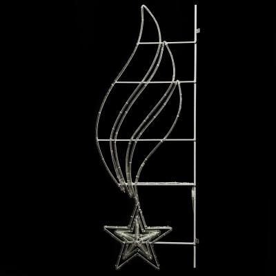 Светодиодная Консоль Laitcom «Звезда с Российским Флагом» 60 х 200 см, Триколор, 220В