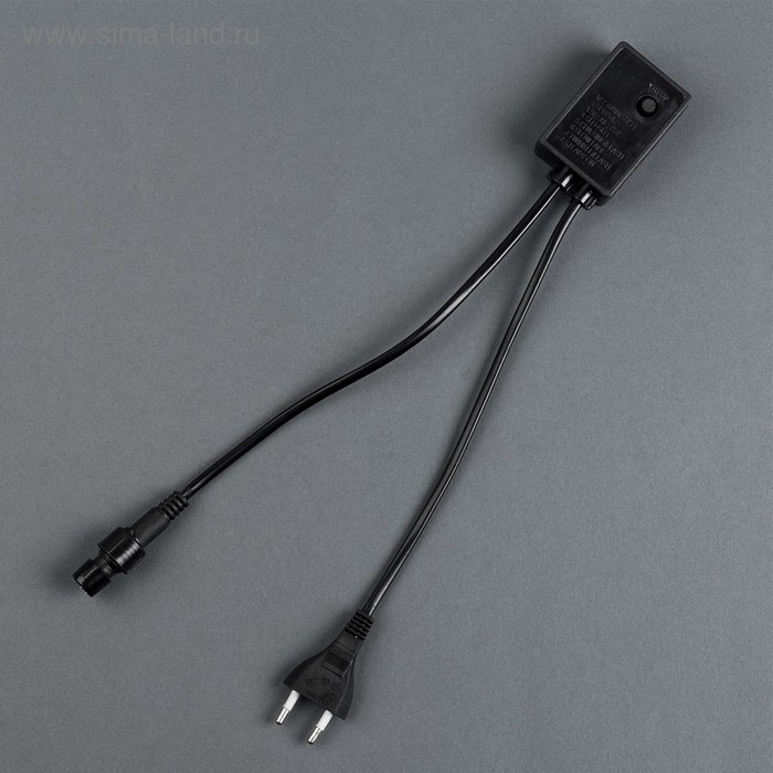 Качественная картинка Контроллер уличный Luazon Lighting для LED дюралайта 11 мм, 2W, до 100 метров, 8 режимов 2435886