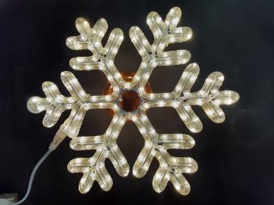 Снежинка Rich LED ПРЕМИУМ, 40 см, тепло-белая, RL-SFDL40-WW*