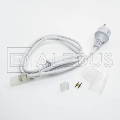 Диодный мост для гибкого неона ALEDUS 2 А, 08х16 мм, 1.5 м, белый, комплект