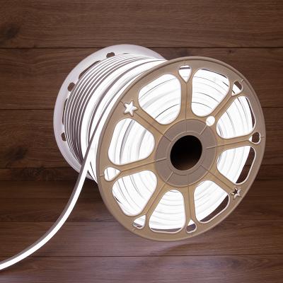 Гибкий неон NEON-NIGHT 8х16мм двухсторонний 120 LED/м БЕЛЫЙ 230В бухта 100м