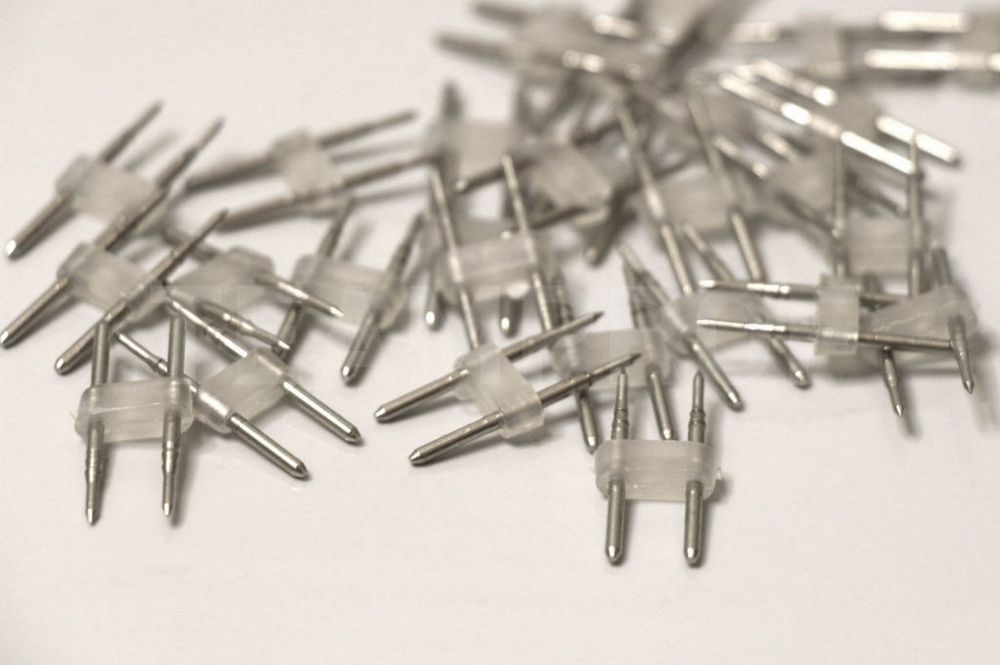 Качественная картинка Внутренняя соединительная игла для одностороннего гибкого неона 8х16 мм Teamprof