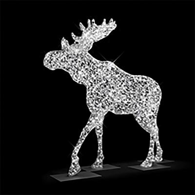 Декоративная 3D фигура Лось 400 см Neon-Night