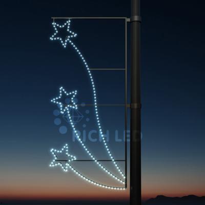 Светодиодная консоль Звезды 1, 174х83, белый (220) Светодиодная консоль Звезды 1, 174х83, белый (220)