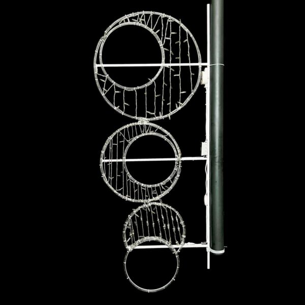 Качественная картинка Светодиодная Консоль «Круги» Laitcom 80 x 180 см, Разноцветная, 220В