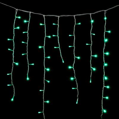 Светодиодная бахрома Laitcom 3,2x0,9м, 232 LED, IP65, прозр. пр., аква Светодиодная бахрома Laitcom 3,2x0,9м, 232 LED, IP65, прозр. пр., аква