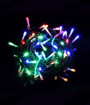 Светодиодная нить Laitcom, 10м, 24V,100 LED, IP54, прозр.провод, мульти Светодиодная нить Laitcom, 10м, 24V,100 LED, IP54, прозр.провод, мульти