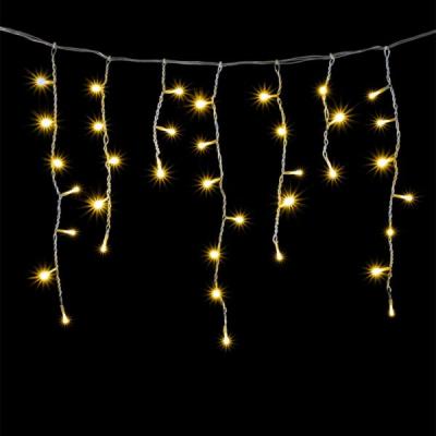 Светодиодная бахрома Laitcom 3x0,5м., 150 LED, IP65, прозр. пр., шампань Светодиодная бахрома Laitcom 3x0,5м., 150 LED, IP65, прозр. пр., шампань