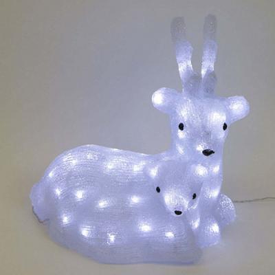 Светодиодная фигура "Олень с олененком" Laitcom, 60 led, IP54, 34 см, 220/24V Светодиодная фигура "Олень с олененком" Laitcom, 60 led, IP54, 34 см, 220/24V
