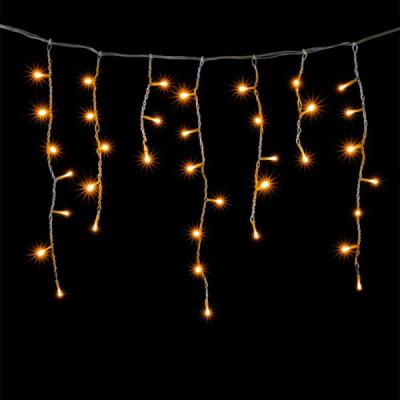 Светодиодная бахрома Laitcom 3x0,5м., 150 LED,IP65, прозр. пр., желтый Светодиодная бахрома Laitcom 3x0,5м., 150 LED,IP65, прозр. пр., желтый