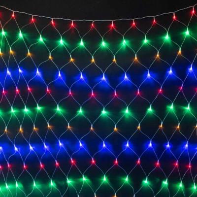 Светодиодная сеть Laitcom, 2x2м, 256 led, IP54, 220V, прозр. пр. с контр., мульти Светодиодная сеть Laitcom, 2x2м, 256 led, IP54, 220V, прозр. пр. с контр., мульти