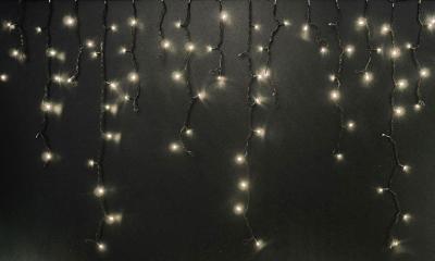 Светодиодная бахрома Rich LED 3*0,9 м, 220 В, мерцание, цвет теплый белый IP 54, черный провод Светодиодная бахрома Rich LED 3*0,9 м, 220 В, мерцание, цвет теплый белый IP 54, черный провод