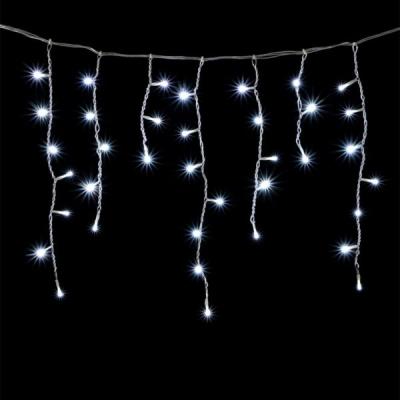 Светодиодная бахрома Laitcom 3x0,5м., 150 LED, IP65, прозр. пр., белый Светодиодная бахрома Laitcom 3x0,5м., 150 LED, IP65, прозр. пр., белый