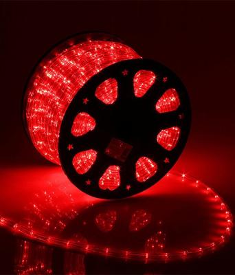 Дюралайт круглый Laitcom, 13мм, фиксинг, к.р. 2м, 36 led/m, красный Дюралайт круглый Laitcom, 13мм, фиксинг, к.р. 2м, 36 led/m, красный
