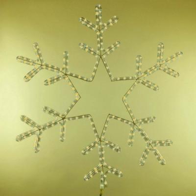 Снежинка светодиодная "Путеводная Звезда" Laitcom Ø0,8м Т.Белая, Дюралайт на Металл. Каркасе, IP54 Снежинка светодиодная "Путеводная Звезда" Laitcom Ø0,8м Т.Белая, Дюралайт на Металл. Каркасе, IP54