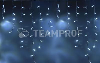 Светодиодная бахрома Teamprof 3х0.9м, IP65, герм.колп., мерцание, белый провод, белая Светодиодная бахрома Teamprof 3х0.9м, IP65, герм.колп., мерцание, белый провод, белая