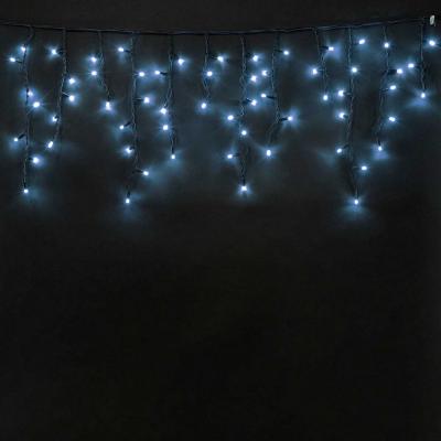 Светодиодная бахрома Laitcom 3,1 x 0,5 м, черный провод (каучук), 120 led, IP65, белый Светодиодная бахрома Laitcom 3,1 x 0,5 м, черный провод (каучук), 120 led, IP65, белый